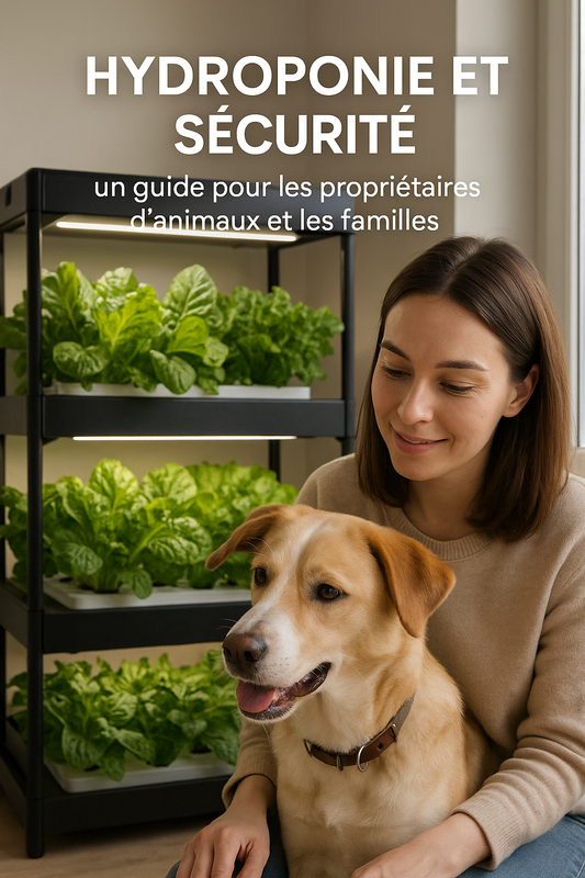 Hydroponie et sécurité : un guide pour les propriétaires d'animaux et les familles