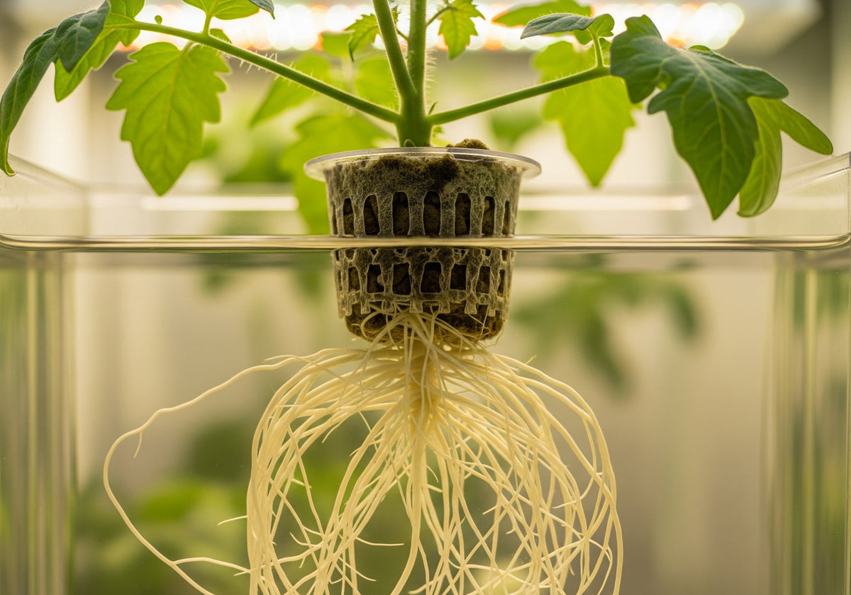 Des racines heureuses : le secret d'une plante épanouie