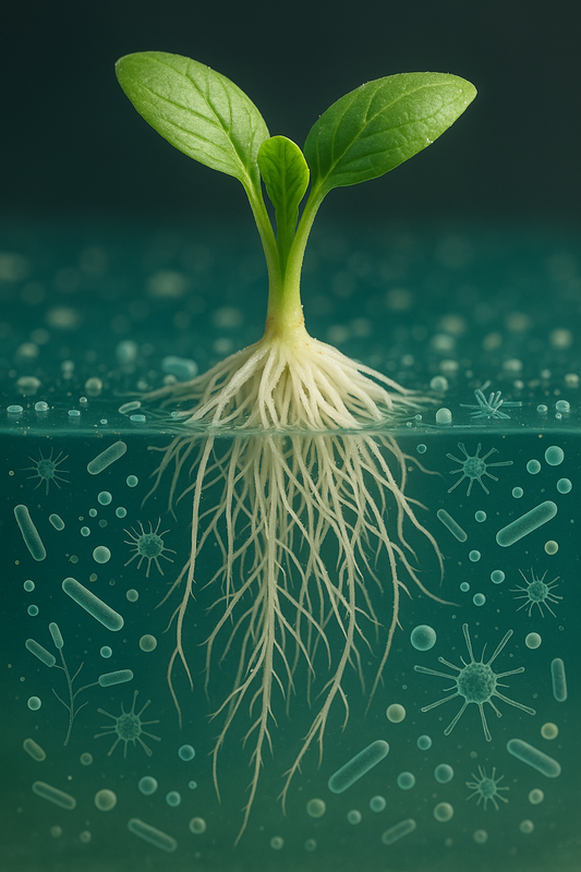 Le secret d'un système hydroponique prospère : ces microbes que l'on adore